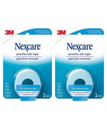 Nexcare Gentle Paper Carded First Aid Tape 1 in x 360 in