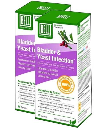 Bell Lifestyle Products Bladder Health and Yeast Balance - 60 Capsules