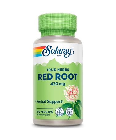 Solaray Red Root Capsules, 420 mg | 100 Count