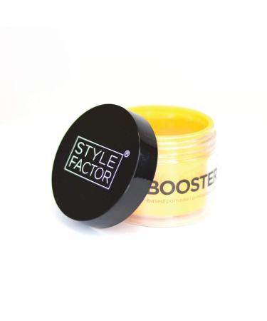 EDGE BOOSTER Style Factor Strong Hold Water-Based Pomade - Super Shine & Moisture 3.38oz (PINEAPPLE) Pineapple 3.38 Ounce (Pack of 1)