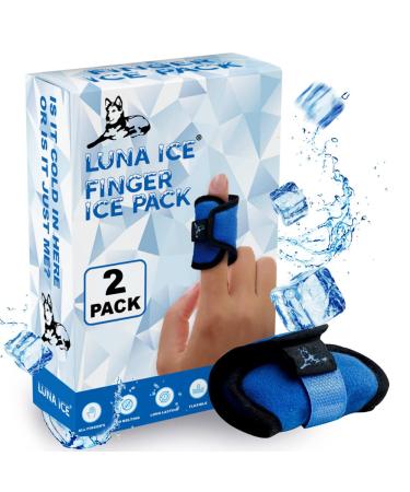 Luna ice Finger ice Pack-Hand ice Pack-Finger ice Pack wrap-Ice Packs for Fingers-Ice Packs for Hands-Finger wrap-Finger wrap-Ice Gloves for Hands (2 Pack)
