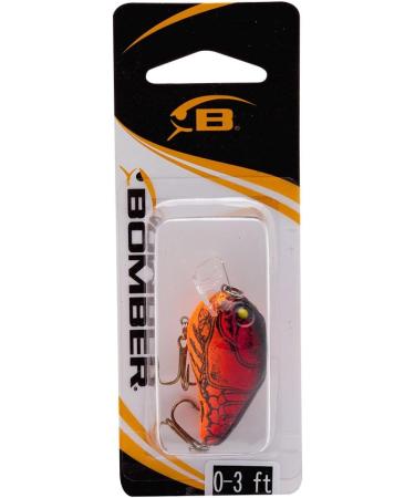 Bomber Lures Square A Crankbait Fishing Lure Apple Red Crawdad 1 5