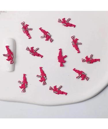 Beavorty 40 Pcs Rabbit Nail Drill Diamonds for Nails Nail Art Studs Charms  Nail Embellishments Nail Stones Nail Jewels for Nail Art Nail Decals