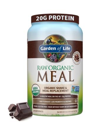 Garden of Life RAW Organic Meal Shake & Meal Replacement Chocolate Cacao 2.24 lbs (1017g)