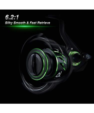 Alloy X Spinning Reel Ultralight Aluminum Body Sealed Design