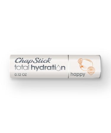 ChapStick Total Hydration Essential Oils Happy Orange And Lemon Lip Balm Tube  Lip Care - 0.12 Oz