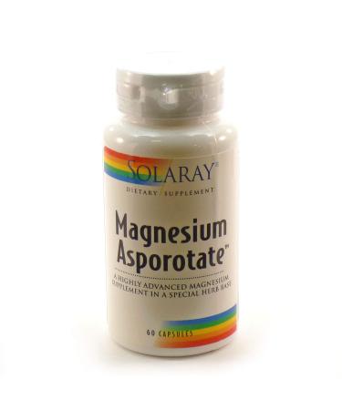 Magnesium Asporotate 200mg Solaray 60 Caps