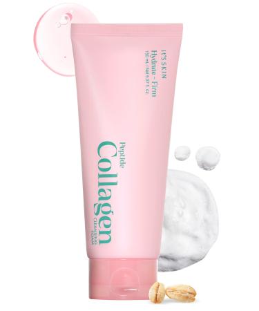 It'S SKIN Peptide Collagen Cleansing Foam 5.07 fl oz | Hydrating Facial Cleanser & Collagen Boost | Gentle Face Cleanser for Sensitive Skin | Korean Face Wash & Gentle Facial Cleanser for Women