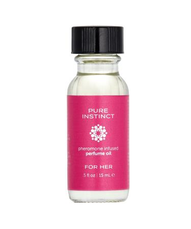 Pure Instinct Perfume with Pheromone Infused Essential Oil for Her - Roll  on 10.2 ml | 0.34 Fl. Oz
