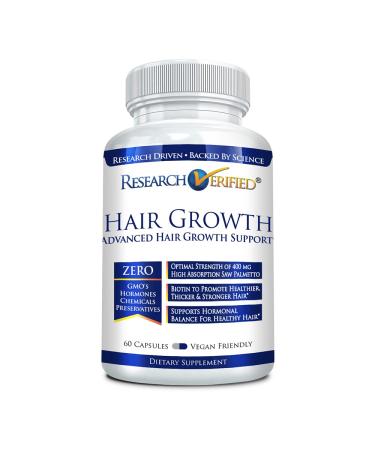 Research Verified Hair Growth Support - with Biotin DHT Blockers ...