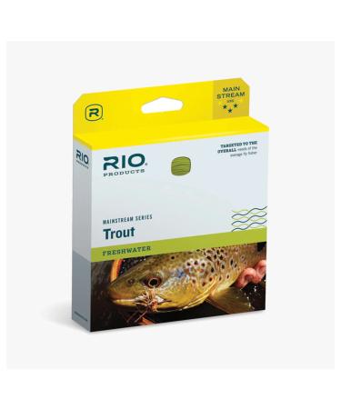 RIO Products Mainstream Striper, Fly Fishing Line for Striped Bass, Cold  Water Series WF8I