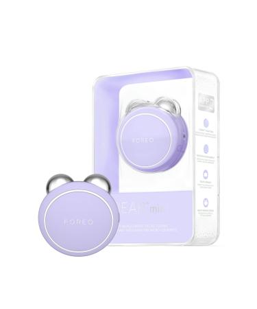 FOREO BEAR Mini Microcurrent Facial Device | Face Sculpting Tool | Instant Face Lift | Firm & Contour | Reduce Double Chin | Non-Invasive | Increases Absorption of Facial Skin Care Products | Lavander