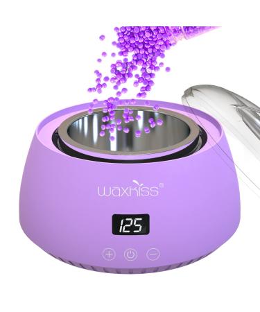 Wax Warmer, Portable Electric Hair Removal Kit for Facial &Bikini Area&  Armpit- Melting Pot Hot Wax Heater Accessories Total Body Waxing Spa or