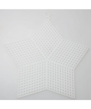 15pcs Mesh Plastic Canvas Sheets Cross Stitch Sewing Plastic