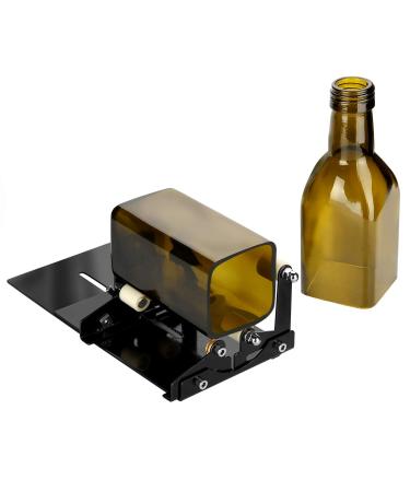 Fixm Glass Bottle Cutter, Updated Version Bottle Cutting Machine for Various Sizes Shapes of Bottle: Round, Square, Oval Bottle and Bottle Neck, Glass