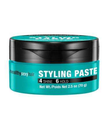 SexyHair Healthy Styling Paste Texture Paste | Medium, Pliable Hold and Control | Satin Finish | All Hair Types Styling Paste | 2.5 fl oz