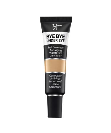 IT Cosmetics Bye Bye Under Eye Full Coverage Concealer - for Dark Circles, Fine Lines, Redness & Discoloration - Waterproof - Anti-Aging - Natural Finish  21.0 Medium Tan (W), 0.4 fl oz