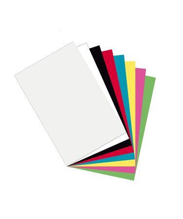 Creativity Street Pacon Plastic Art Sheets  Assorted 8 Colors  11