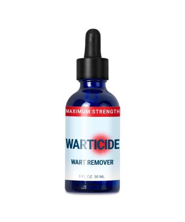 WARTICIDE Fast-Acting Wart Remover - Plantar and Genital Wart Treatment Attacks Warts On Contact Easy Application (1 Fluid Ounce) 1 Fl Oz (Pack of 1)