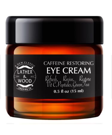 Caffeine Restoring Eye Cream For Men - 'The Tiny Jar that Packs a Punch' Mens Eye Cream 15ml