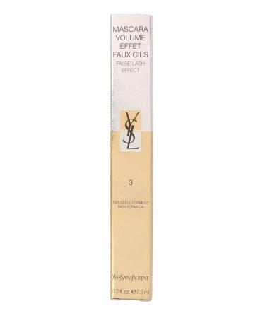 Volume Effet Faux Cils The Shock Mascara - # 01 Asphalt Black by Yves Saint  Laurent for Women - 0.28 oz Mascara