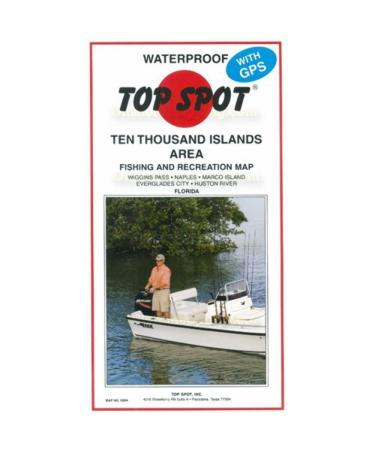 Fishing Map from West Coast Florida Offshore Homosassa to Everglades City