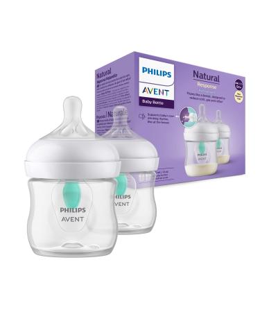 Philips Avent Natural Response Bottle Teat - 2 x Baby Bottle Flow 5 Teats  for Babies Aged 6+ Months, BPA Free (Model SCY965/02) : : Baby  Products
