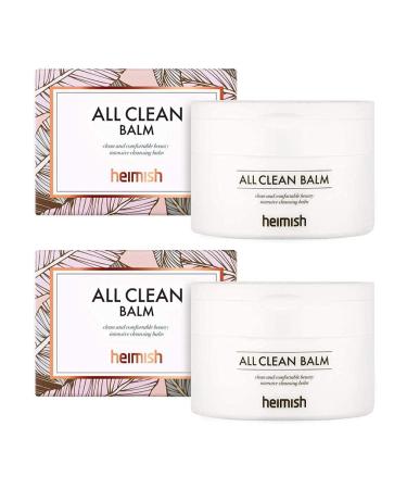 [Pack of Two] Heimish All Clean Balm/Cleansing Balm with Ponytail Elastics