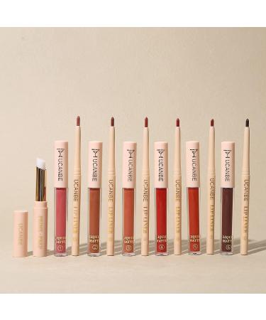 BL Color Matched Lip Liner & Lipstick Set 5 Shades - Etsy Norway