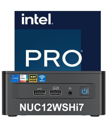 Intel NUC 12 Mini PC Kit NUC12WSHi7 (12-Core i7-1260P 16GB RAM