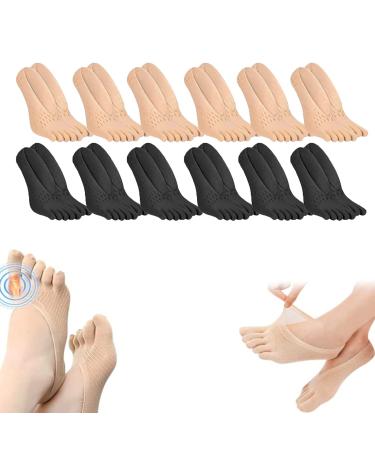 Orthoes Bunion Relief Socks Toe Separator Socks Sock Align Toe Socks for  Bunion Bunion Corrector for Women No Show Toe Socks 5 pair