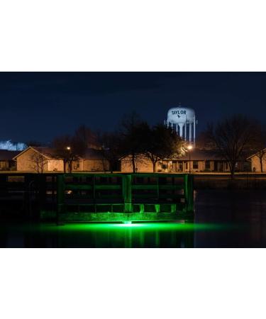 Green Blob Outdoors New Underwater Fishing Light LED for Docks 7500 or  15000 Lumen with 110 Volt AC 30ft or 50ft Power Cord, Crappie, Snook, Fish  Attractor, Made in Texas 15000 30ft Cord