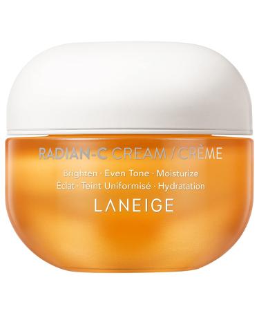 LANEIGE Radian-C Cream: Hydrate, Visibly Brighten & Reduce Look of Dark Spots with Vitamin C EAE & Vitamin E, 1.0 fl. oz.