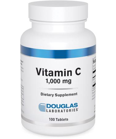 Douglas Laboratories Vitamin C | Water-Soluble Antioxidant Supplement to Support Immune Function and Normal Wound Healing* | 100 Tablets