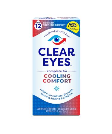 Clear Eyes Cooling Comfort Redness Relief Eye Drops