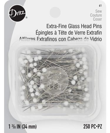  Dritz 31 Color Ball Pins, Long, 1-1/2-Inch (75-Count), package  may vary