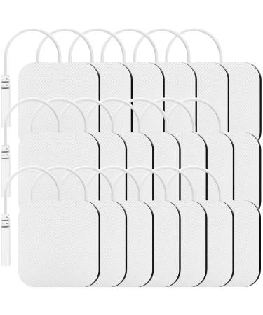  TENKER TENS Unit Replacement Pads 2x2 Reusable Electrode Pads  - 20PCS 3rd Gen Latex-Free Self-Adhesive Electrotherapy Patches for Muscle  Stimulator Electrotherapy - Non Irritating Stim Pads Design : Health &  Household