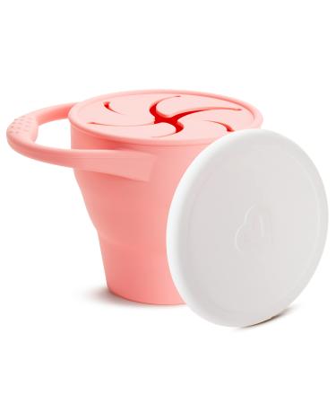 Munchkin C'est Silicone! Open Training Cup with Straw for Babies and  Toddlers 6 Months+, 4 Ounce, 1 Pack, Coral