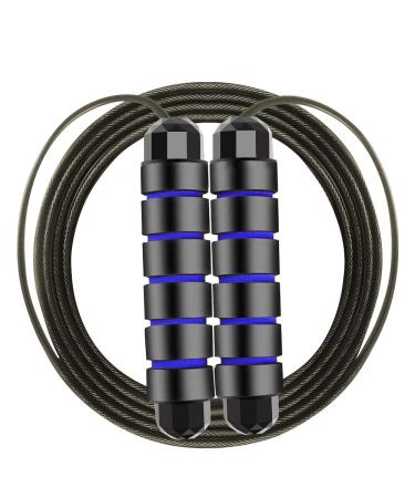 Jump Rope Skipping Rope for Rope Skipping, Speed Jump Rope for Exercise Jump Rope for Fitness for Kids and Adults Blue