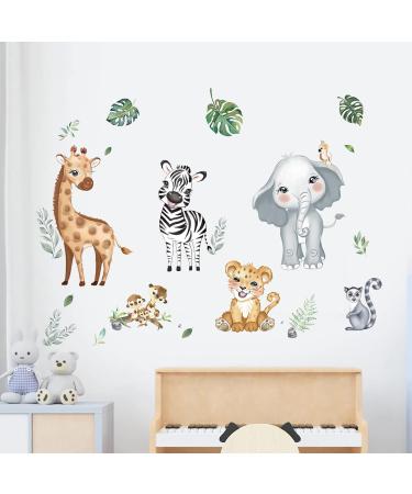 Nursery Wall Stickers, Jungle Animal Wall Stickers, Safari Wall Stickers,  Safari wall decals, Jungle Stickers For Walls, Safari Wallpaper