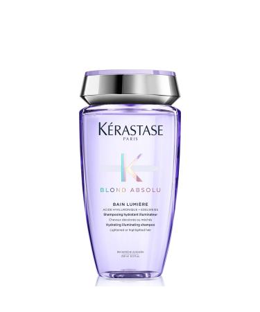 KERASTASE Blond Absolu Lumi re Illuminating Shampoo | For Lightened  Highlighted and Grey Hair | Nourishes and Illuminates | With Hyaluronic Acid 8.45 Fl Oz (Pack of 1)