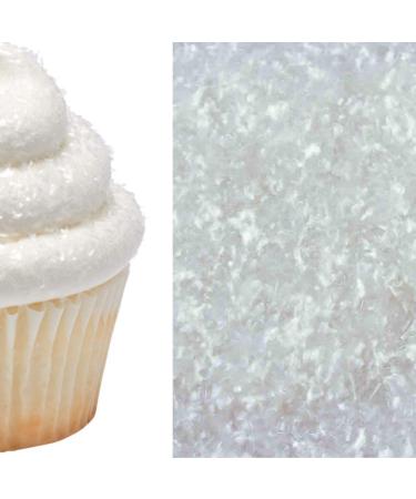 White Edible Beads Big and Mini Sugar Beach Seaside Pearls Cake Cupcake  Cookie Dessert Decoration Topper