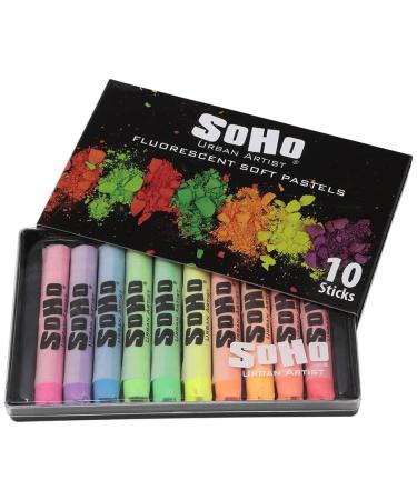 Soho Urban Artist Graphite and Charcoal Drawing Powders - 15 Grams & Creative Mark Complete Charcoal and Pastel Blending Set