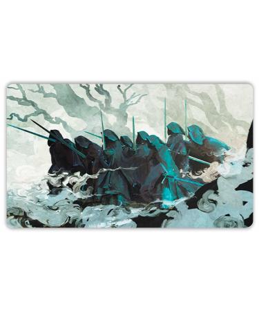 Paramint MatShield Durable Playmat Case - Magic The Gathering MTG Play Mat  Tube - Premium Leatherette with Fabric Interior Magnet Snap Closure by  Daniel Ziegler Large