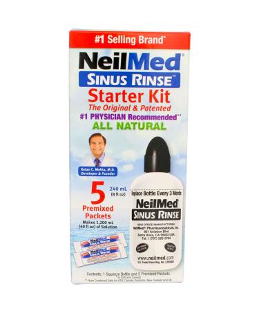 NeilMed Sinus Rinse Regular Refill Packets, 100 ct.