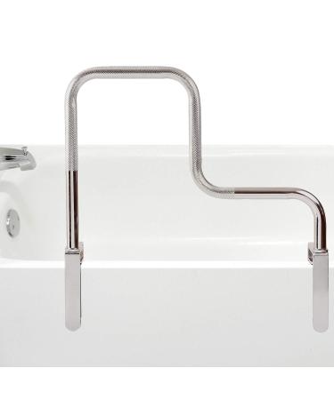 DMI Grab Bar Tub and Shower Handle, Bathtub Grab Bar, Safety Rail, For Safety and Stability, Rust Resistant, Chrome