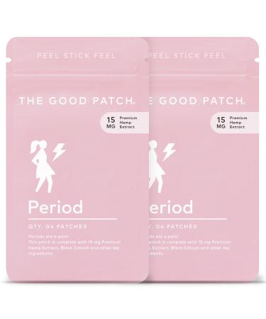 The Good Patch Weekday Hustle Duo - B12 Awake and Think Wellness Patches -  Steady Release Plant Powered Support with Caffeine (8 Total Patches)