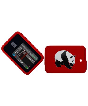 Designed Premium Silicone Case for Tandem t:Slim X2 Insulin Pump (RED-Panda)