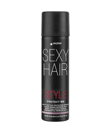 SexyHair Style Protect Me Hot Tool Protection Spray | Thermal Protection | Up to 78% Breakage Reduction | Light Hold Protect Me | 4.2 fl oz