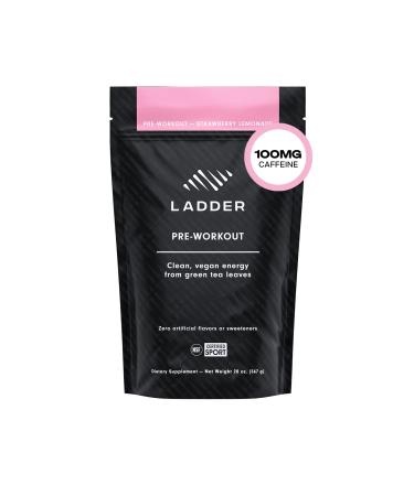 LADDER Sport Pre Workout Powder, 100mg Caffeine, Beta-Alanine, Creatine, Theanine, Clean Energy with No Artificial Sweeteners, NSF Certified for Sport (Strawberry Lemonade, 20 Ounce (Bag with Scoop) Strawberry Lemonade 1.2…